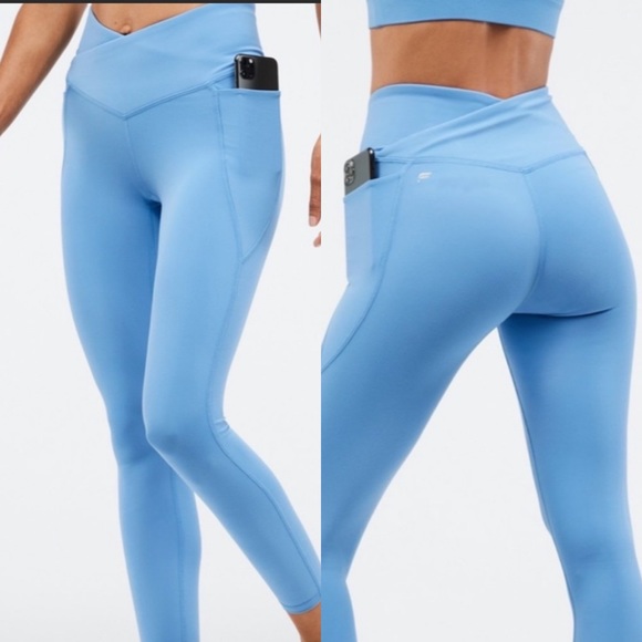 Fabletics Pants - Fabletics PureLuxe Crossover V Waist Leggings E16